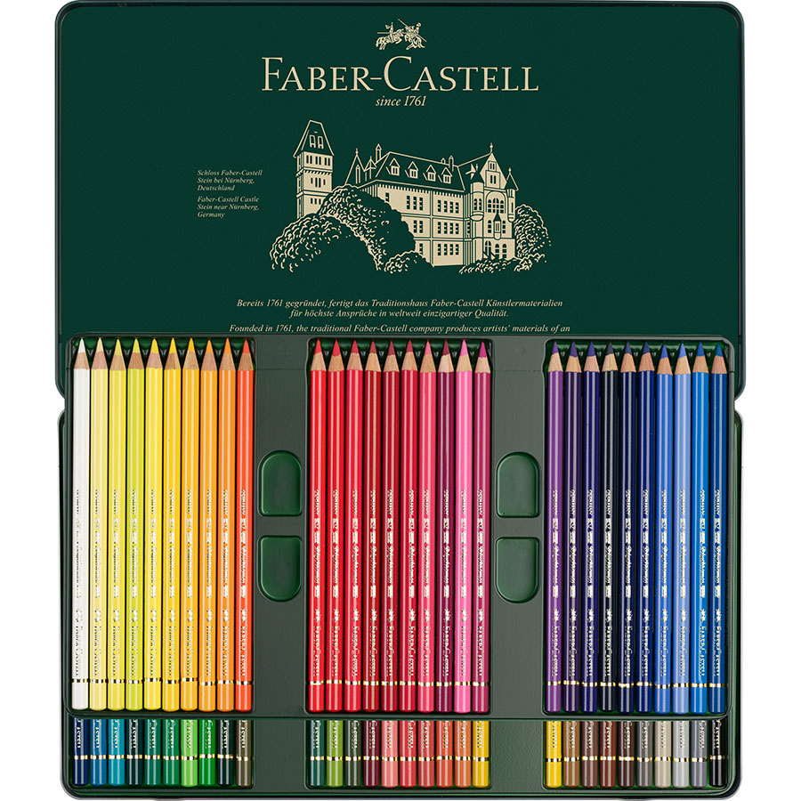 Lápices de colores Faber-Castel – Estuche 60 uds. - Vértice