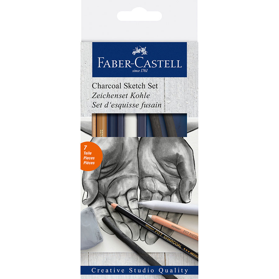 Carboncillo para Dibujo de 6 Piezas